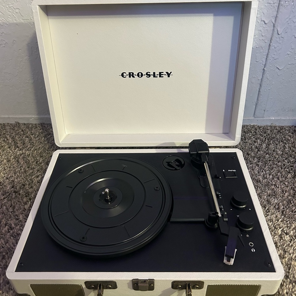 Crosley Black and Cream Turntable